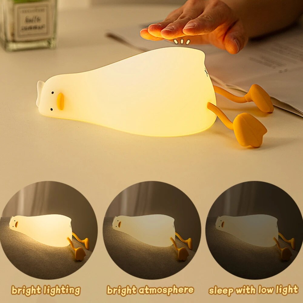 LED Lying Duck Lamp