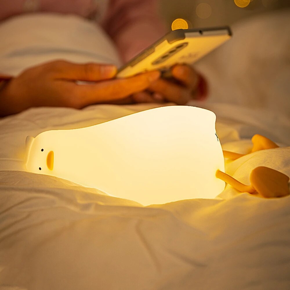 LED Lying Duck Lamp