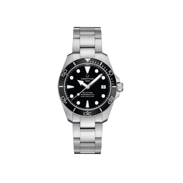 Certina Men's Stainless Steel Analog Watch