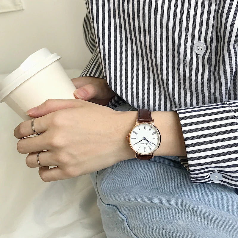 Simple Quartz Watch Women