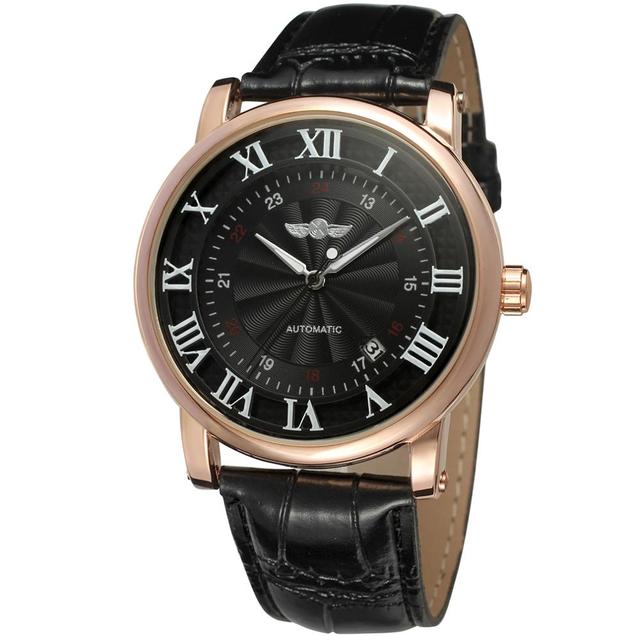 WINNER Calendar Leather Watches