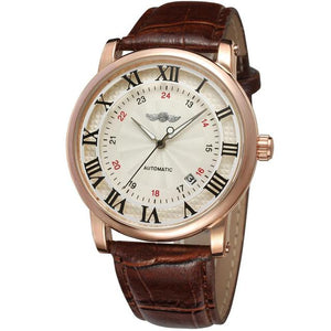 WINNER Calendar Leather Watches