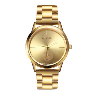 Luxury Stainless Steel Rose Gold Bracelet Watch