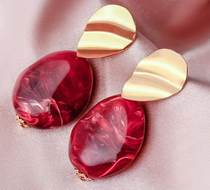 Acrylic Drop Earrings