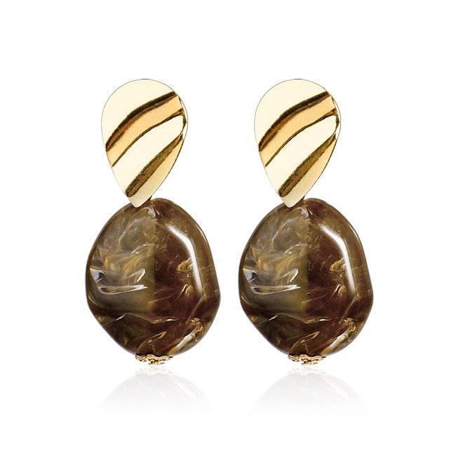 Acrylic Drop Earrings