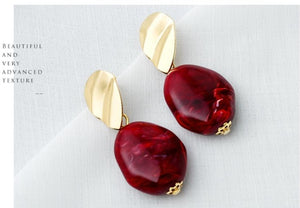 Acrylic Drop Earrings