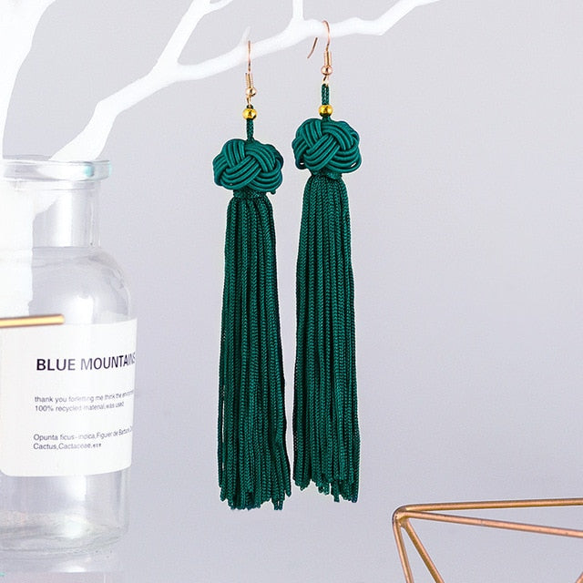 Ethnic Long Earrings