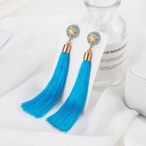 Ethnic Long Earrings