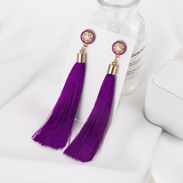 Ethnic Long Earrings