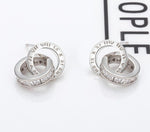 將圖片載入圖庫檢視器 Luxury Round Crystal Earrings
