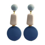 將圖片載入圖庫檢視器 GEOMETRIC BUTTON EARRINGS

