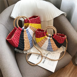 HAWAII HANDWOVEN STRAW BAG