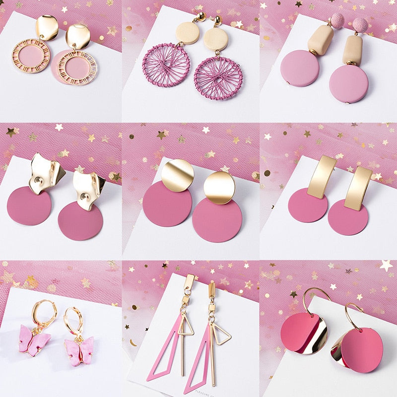 Pink Sweet Earings