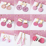 將圖片載入圖庫檢視器 Pink Sweet Earings
