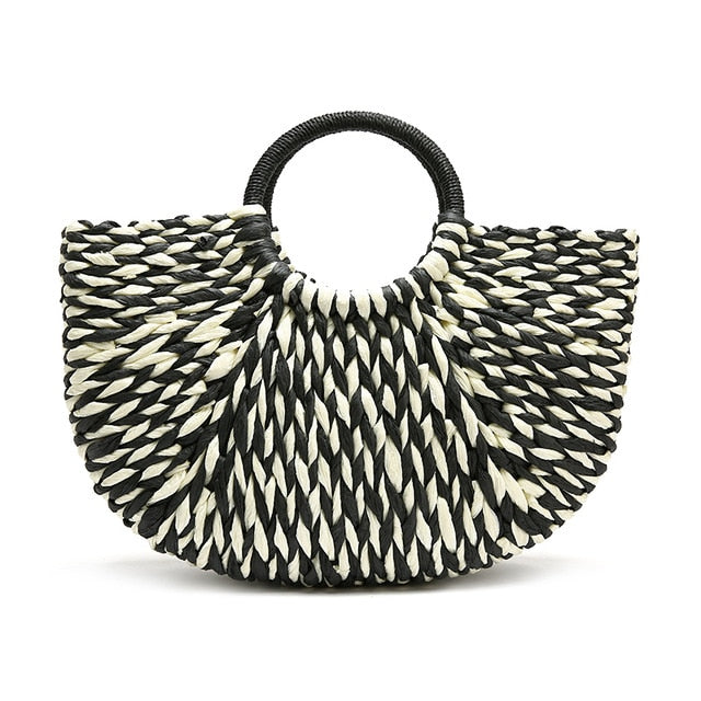 HAWAII HANDWOVEN STRAW BAG