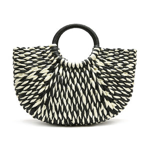 HAWAII HANDWOVEN STRAW BAG