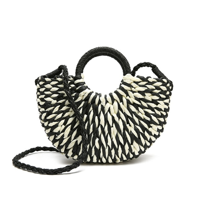 HAWAII HANDWOVEN STRAW BAG