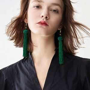 Ethnic Long Earrings