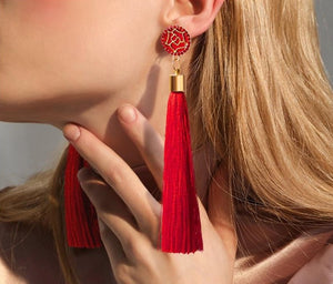 Ethnic Long Earrings