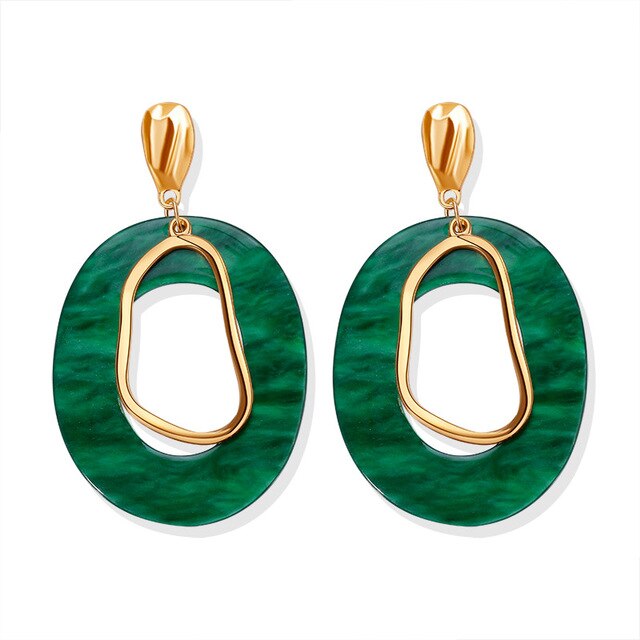 Fashion Metallic Earrings