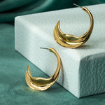 將圖片載入圖庫檢視器 Fashion Vintage Gold Earrings
