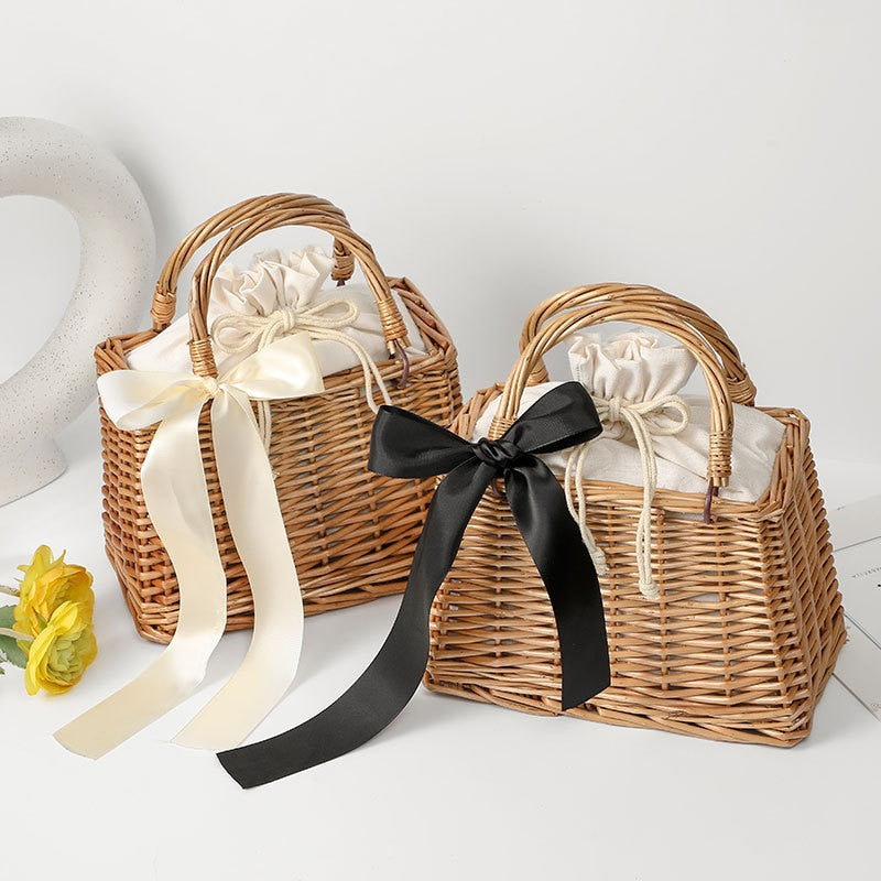 OPHELIA RATTAN BAG